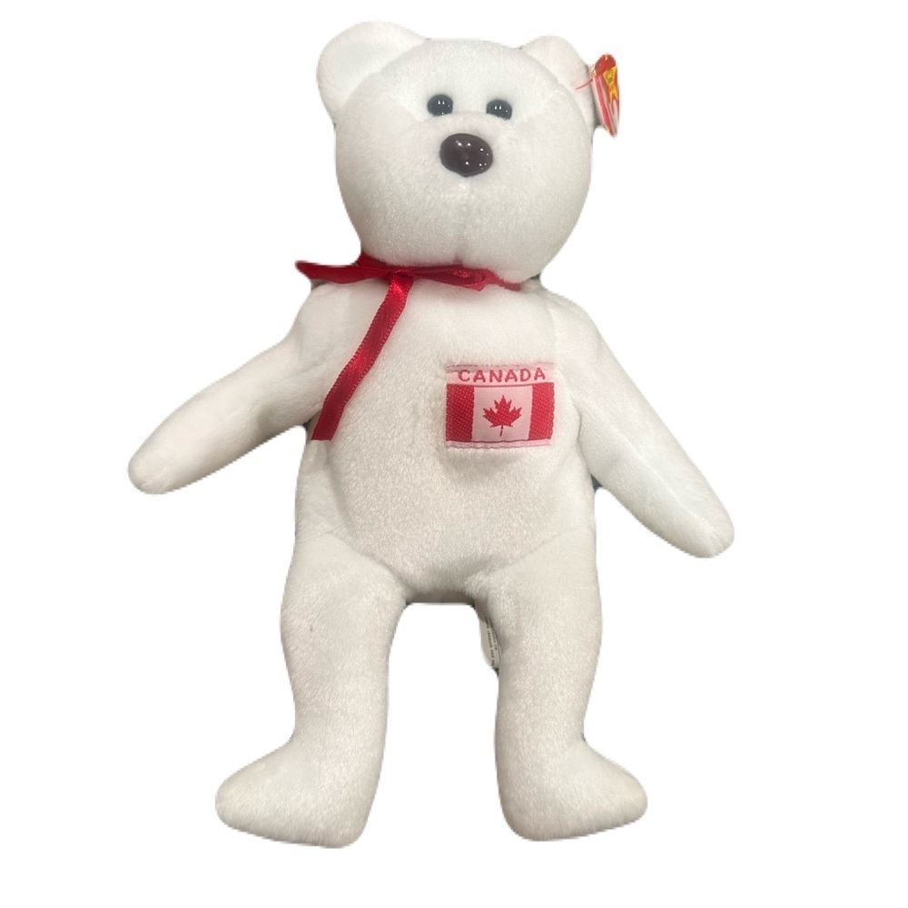 Vintage Ty Maple Beanie Bear